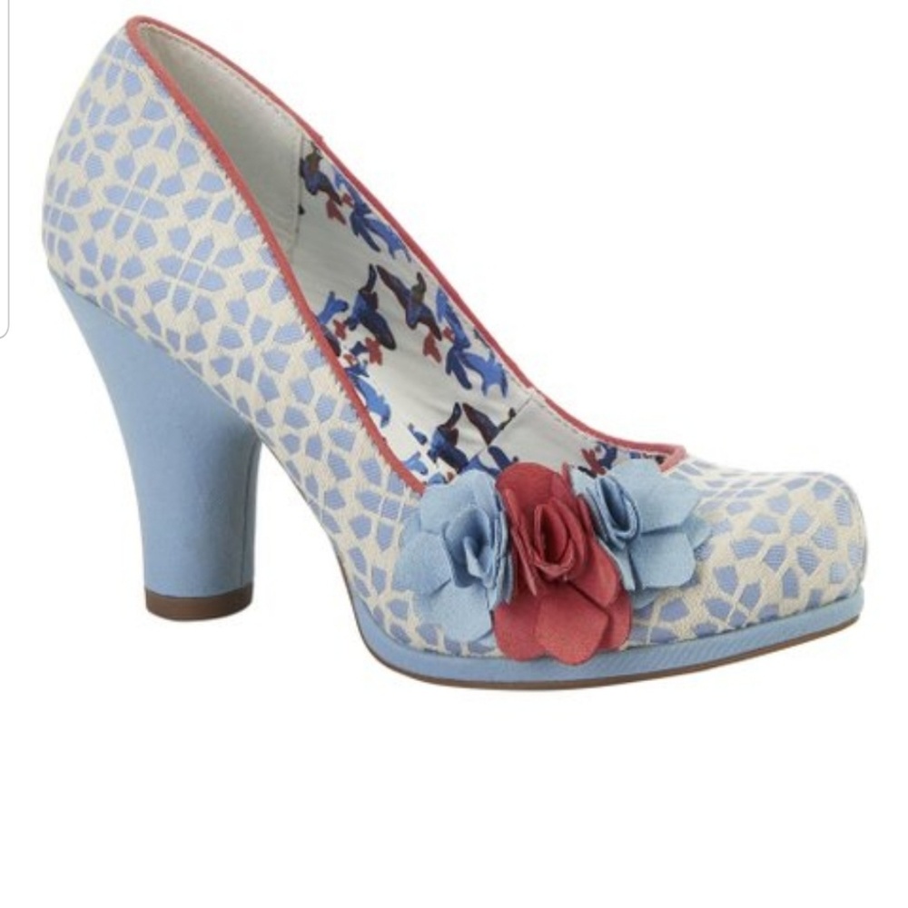  Ruby Shoo -Sky Blue Eva Pump